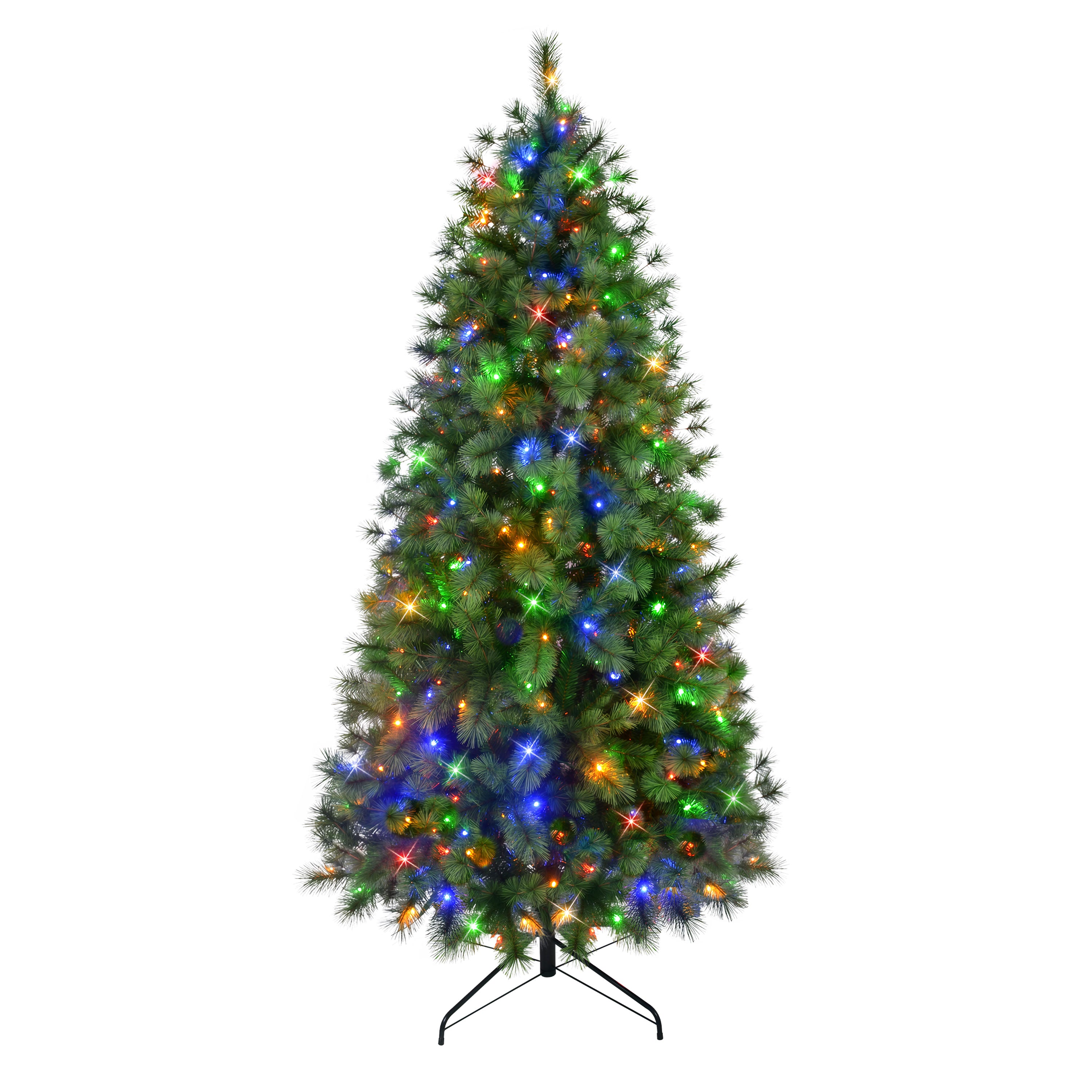 7.5' Pre-Lit Colorado Pine Christmas Tree